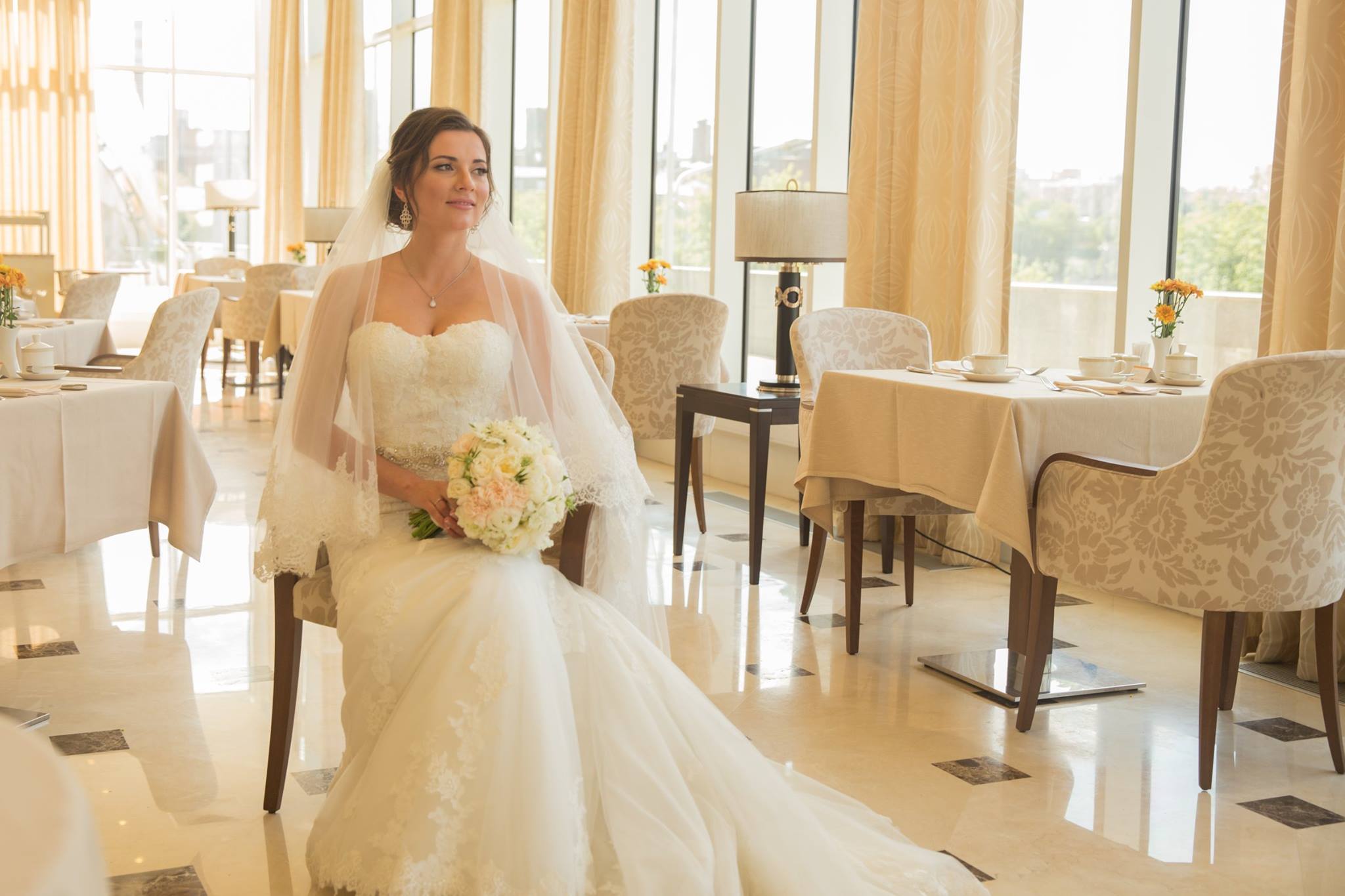 Alex and Julia — wedding portrait